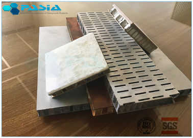 Chine Anti plancher composé statique de longueur de noyau matériel en aluminium 6mm latéral perforé de nid d'abeilles fournisseur